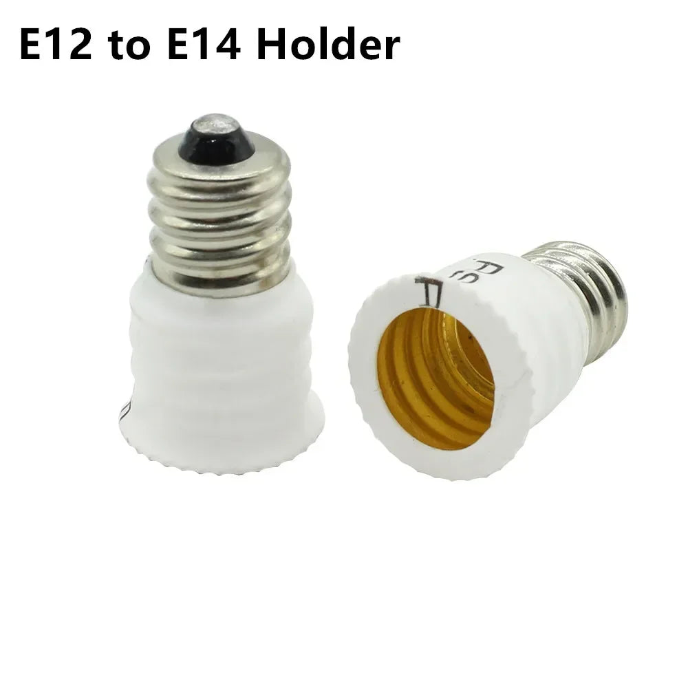 2pcs E26 E27 E39 E40 Gu10 Gu24 MR16 G5.3 G23 G24 G9 B22 BA15D BA15S LED CFL Lamp Holder Light Socket Converter Extension Adapter