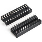 10PCS IC Seat DIP IC Socket Adaptor Solder DIY Sockets 6pin 8pin 14pin 16pin 18pin 20pin 24pin 28pin