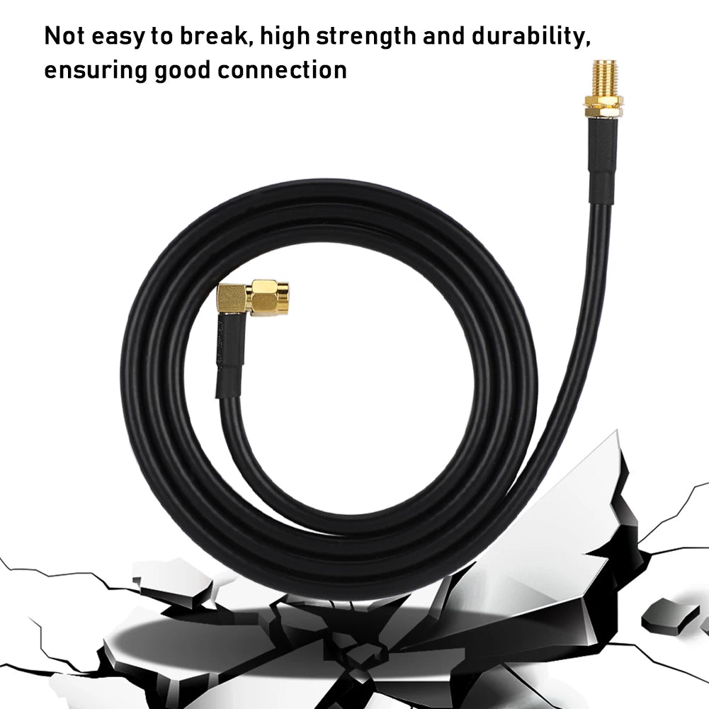 High Quality SMA Female to SMA Male Antenna Adapter Coaxial Extend Cable Signal Stable for Baofeng UV-5R UV-82 UV-9R Plus Walkie
