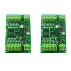 2PCS 8-24CH 4-20MA To RS485 Current Analog Input Collector Module MODBUS RTU Board For PT100 K Thermocouple Pressure Sensor