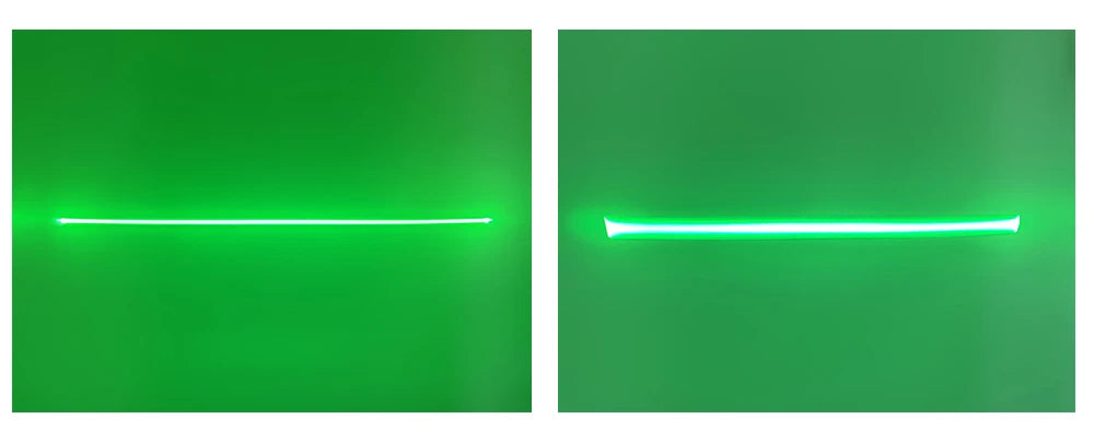 TTL PWM Green Line Laser Diode Module High Brightness Adjustable Focus 520nm 1000mW 1W Powell Lens Long Life Industrial Laser