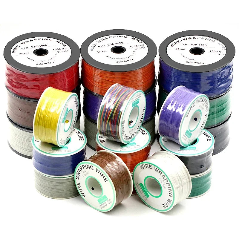 1PCS OK Line Circuit Board Flying Wire PCB Jumper  Welding Connection Wire 30# 30AWG Single Core Copper Wire