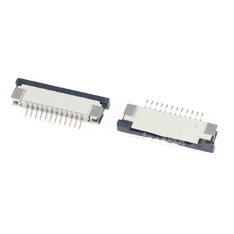 10PCS FPC Connector 0.5mm/1.0mm Pitch Drawer type Upper/ Bottom contact Type Socket FFC Flat Cable Socket 4P 5P 6P 8P 10P-60Pin
