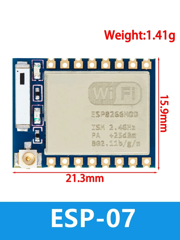 ESP8266 ESP-01 ESP-01S ESP-07 ESP-12 ESP-12E ESP-12F  ESP-07SWIFI wireless module wireless transceiver For arduino