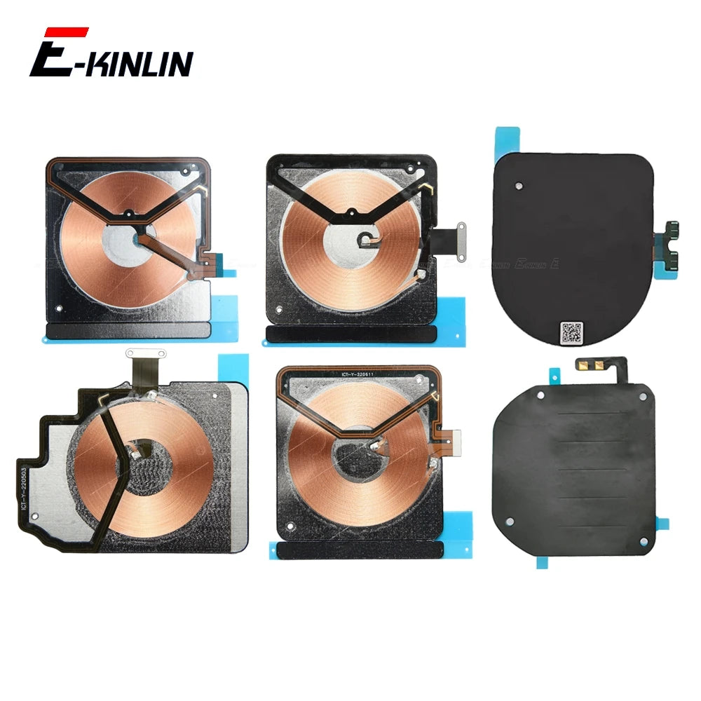 Wireless Charging Chip NFC Coil Parts For Google Pixel 6 7 8 9 Pro XL 6a 7a 8a Charger Panel Sticker Flex Cable