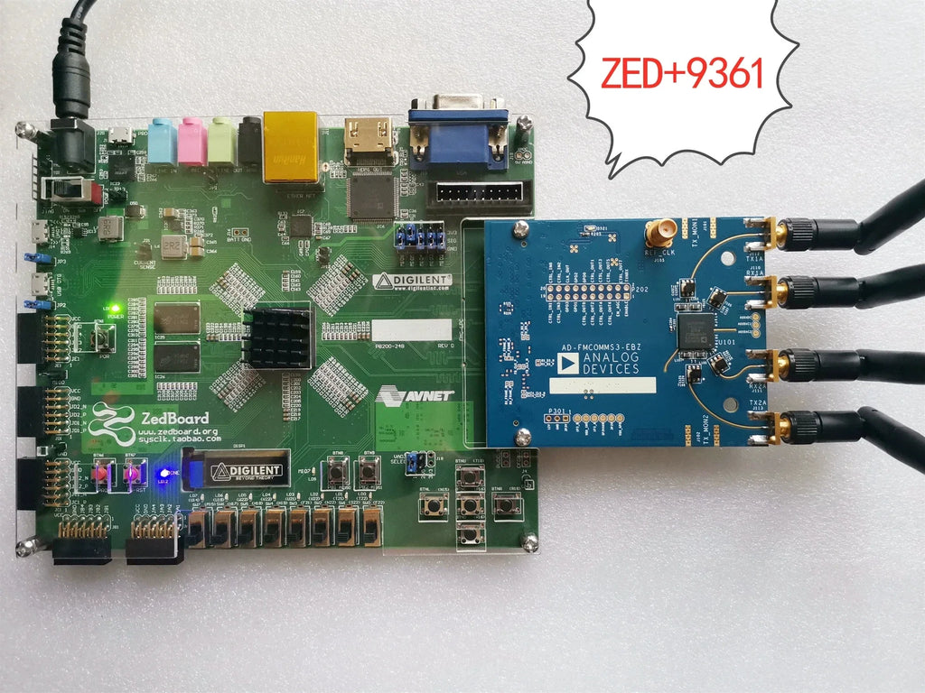 RF daughter board module AD-FMCOMMS3-EBZ AD9361 official software radio sdr