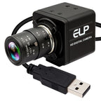 ELP USB Camera IMX298 UVC Mini USB Camera 16MP with 2.8-12mm CS Zoom Lens