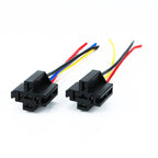 12V/24V 4Pin 5Pin Waterproof Relay 40A Car Auto Relay with Copper Terminals & Socket Metal Insert Relay