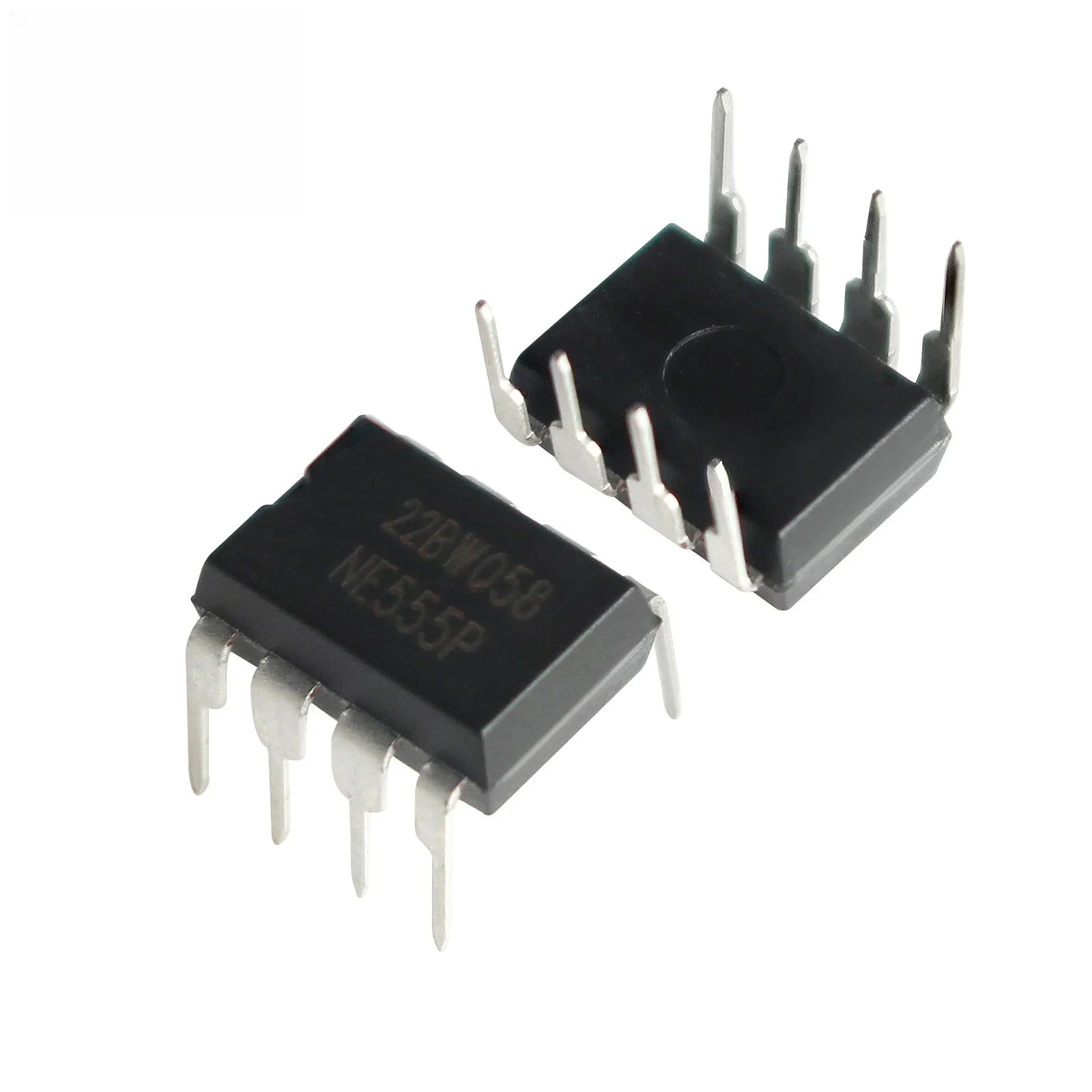 NE555 NE555P IC 555 & 8 Pin DIP Timer Programming Oscillator Chip Sockets Kit 1/5set