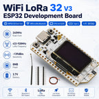 WiFi LoRa 32 V3 ESP32-S3 LoRa Module SX1262 863-928MHz 0.96 Inch CP2102 Type-C USB Bluetooth 5 Low Power IoT Board with Spring Antenna