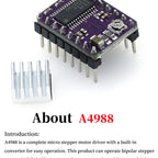 3D Printer Parts A4988 DRV8825 Stepper Motor Driver With Heat sink For SKR V1.3 1.4 GTR V1.0 RAMPS 1.4 1.6 MKS GEN V1.4 board