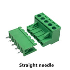10Sets Pitch 5.08mm Terminal Block Connector 2EDG 5.08mm 2-20 Pin Pcb Screw Connector Terminal Block KF2EDG Socket PCB Screw