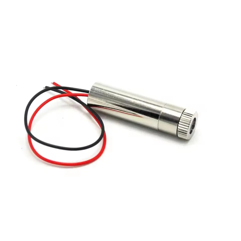 488nm 30mW Cyan-Blue Dot Light Focusable Laser Diode Module Woodwork Positioning