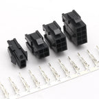 5/10sets Micro-Fit 3.0mm Pitch Double Row 43020 5559 Mini Plug, Female Housing + Male Crimp Terminal 2P-24Pin Connector Kit
