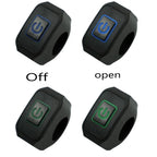 1/2pcs Motorcycle Handlebar Switch ON OFF Headlight Horn Control Modification Switch 22mm Waterproof Button Accessories12V