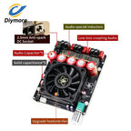 XY-AP1200 Pure Power Amplifier Board Class-D Power Amplifier 600W+600W 2-Channel TPA3255 Amplificador For Hi-Fi Speakers