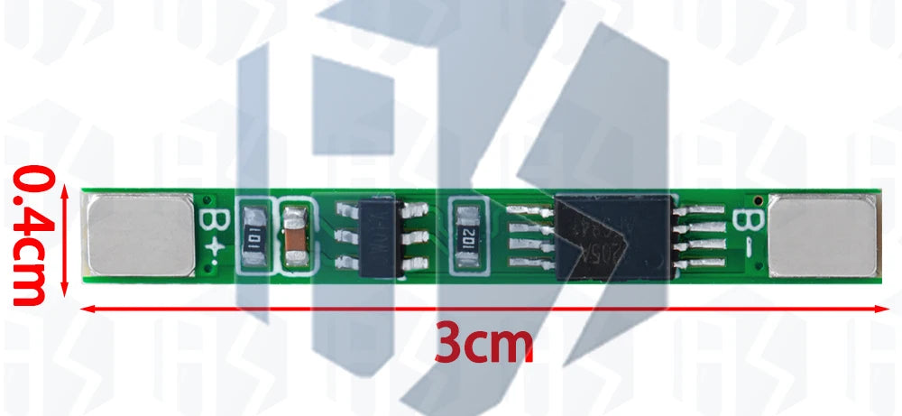 10PCS 1S 3.2V 3.7V 3A LiFePO4 / Lithium Li-ion BMS PCM Battery Protection Board Pcm For 18650 32650 Battery Packs