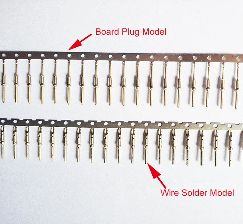 DB1.0mm Male Pin for DB Terminal Connector Gold plated for Nixie Clock Tubes IN12 IN18 QS27-1 SZ4-1 YS27-3