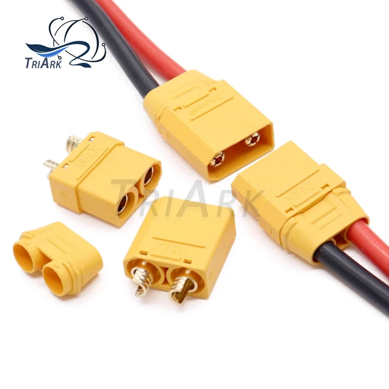 1/5PCS XT90 XT90S Anti-Spark Lithium Battery Male Female Plug Bullet Connector Plug Adapter For RC FPV Lipo Battery RC Connecto