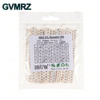 0201 0402 0603 0805 1206 1% 5% SMD Resistor Assorted Kit 1R-1M 10K 100K 1K 100R Resistance Set DIY