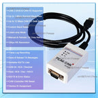 PCAN-USb Compatible with Original Peak Model Ipeh-002022/002021 PCAN Peak USB to CAN Bus Analyzer Tool CAN Bus Adapter PCAN-View