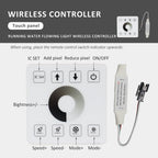 WS2811 Horse Race Running Water Led Strip 24V COB 360LEDs/M SMD 120LEDs/M Touch Controller Sync Controller 1to4 1to8 Sequential