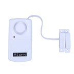 Mini Window Magnetic Alarm System Battery Powered Sticky  Alarm Sensor Easy Installation Lightweight for Factory Company