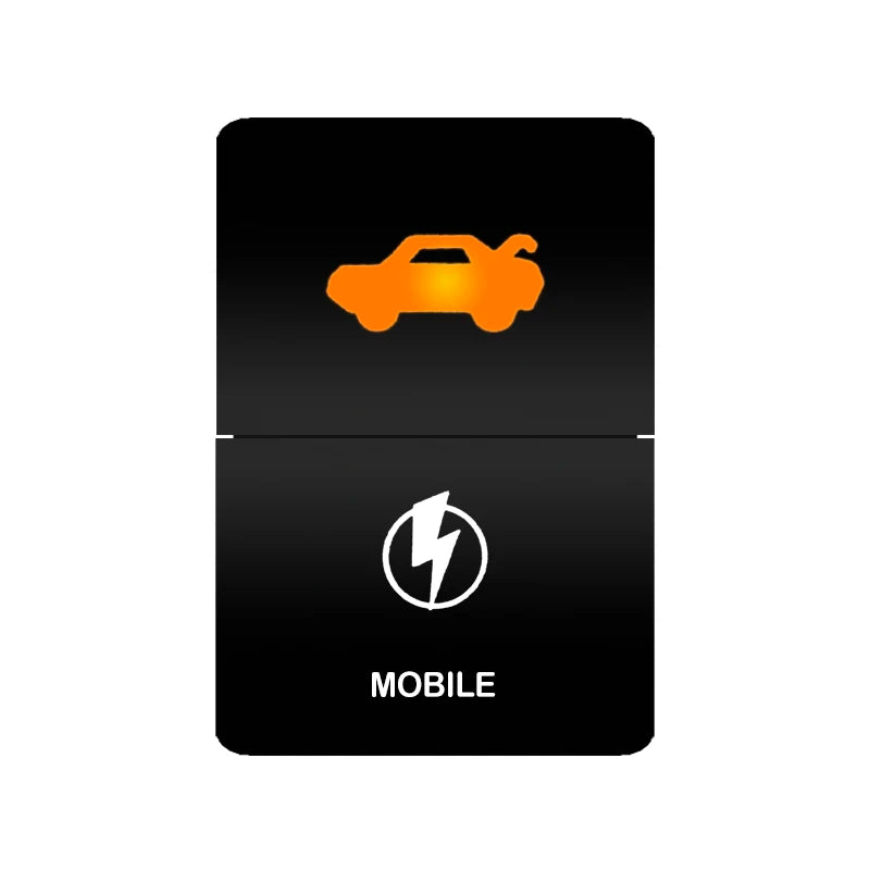 Car Push Switch Dual ON OFF Button Led Bar Roof Lights Fog Spot Driving Lights Button For Toyota 4Runner Hilux RAV4 Prado Camry