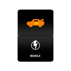 Car Push Switch Dual ON OFF Button Led Bar Roof Lights Fog Spot Driving Lights Button For Toyota 4Runner Hilux RAV4 Prado Camry