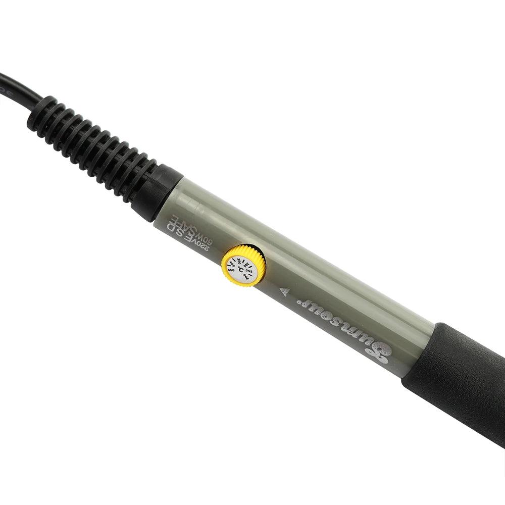 Sumsour Electric Soldering Iron 60W 220V / 110V Adjustable Temperature Welding Rework Solder Repair Tools Kit