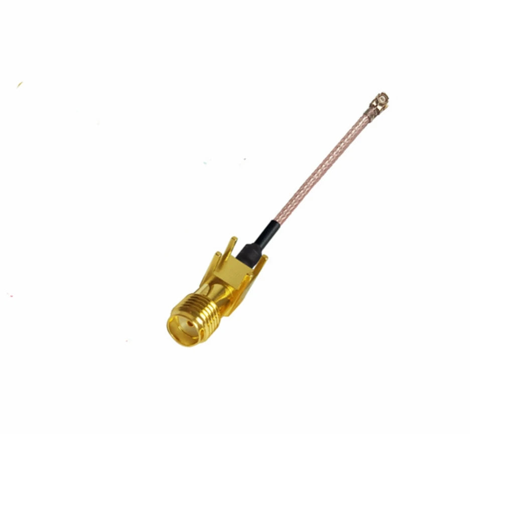 10 pcs Extension 50ohm Short RP-SMA/SMA Female Right Angle PCB Mount to Ufl U.FL Connector Pigtail Cable 5cm 10cm 15cm 20cm