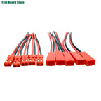 10/20/50PCS 100mm/300mm Male Female Connector JST Plug Cable For RC BEC Battery Helicopter DIY FPV Drone Quadcopter