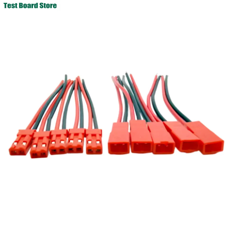 10/20/50PCS 100mm/300mm Male Female Connector JST Plug Cable For RC BEC Battery Helicopter DIY FPV Drone Quadcopter