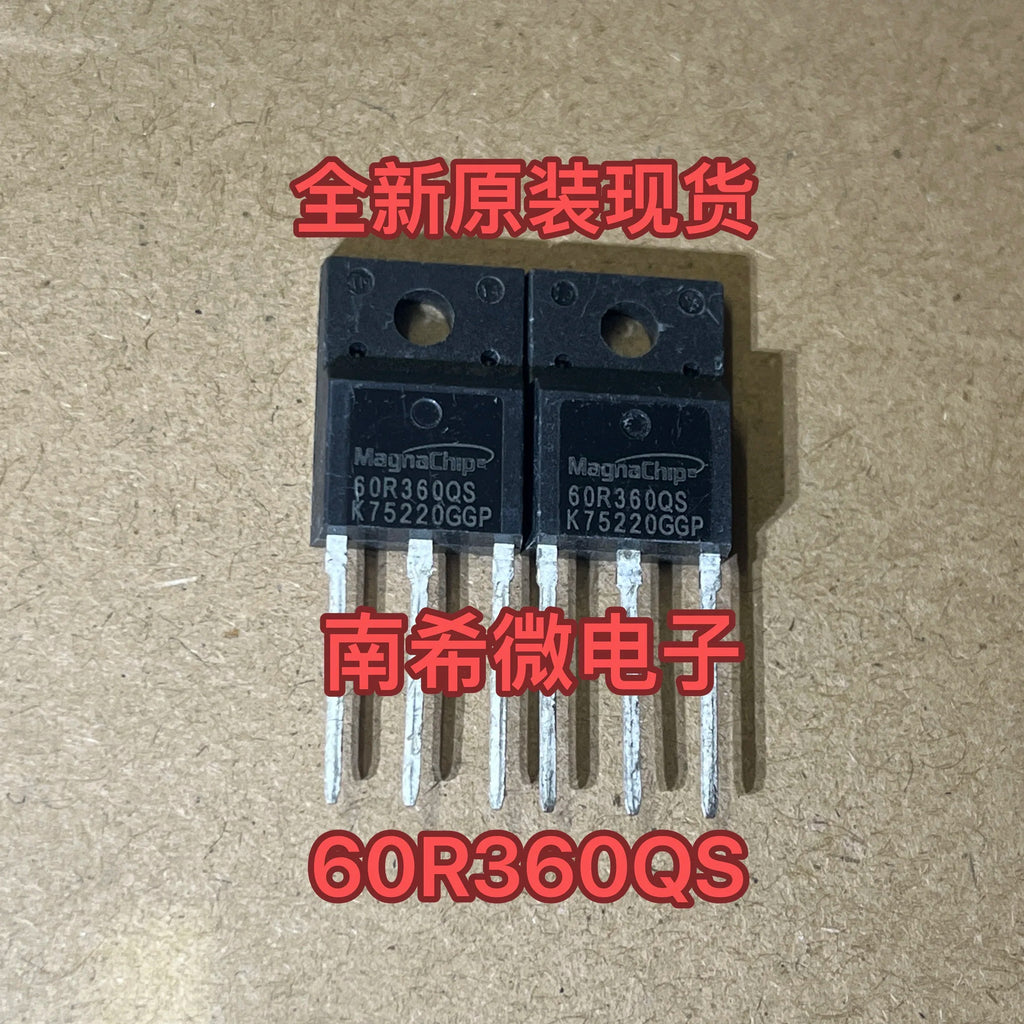 10PCS MMF60R360P 60R360P 60R360PS 60R360QS 12A 600V TO-220F Large Size With Wide Feet MOSFET MOS IGBT New Original Transistor