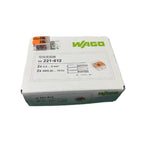 WAGO 221‑412 221‑413 221‑415 221‑612 613 615 221‑2411 2401 Box‑Packed Lever Wire Connector Quick Push‑in Splice Terminal Block