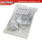 150PCS 300PCS Resistor Kit 1W 2W 3W 5W 5% 30Kinds X 10PCS Carbon Film Resistance 0.1-750 ohm Set 1k-820K 30Kinds X 5PCS hjxrhgal