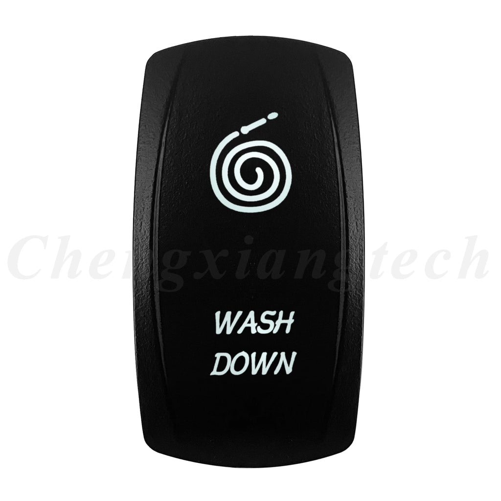 Marine 12V 24V White Led On Off Rocker Switch 5Pin SPST Momentary Switch DPDT ON OFF ON 3-Way for Car Boat Carling 4X4 Narva