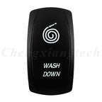 Marine 12V 24V White Led On Off Rocker Switch 5Pin SPST Momentary Switch DPDT ON OFF ON 3-Way for Car Boat Carling 4X4 Narva