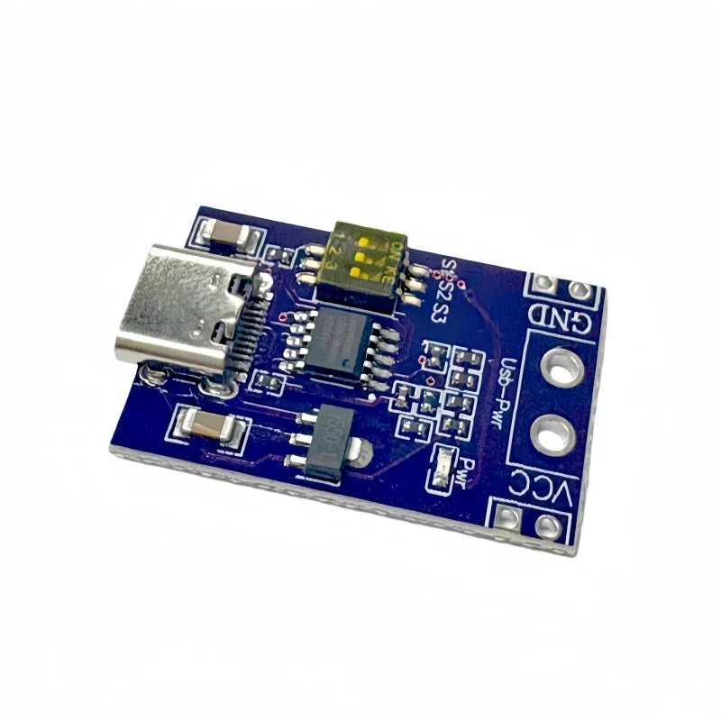 Type-C PD QC AFC Fast Charge Trigger Decoy Module Supports 20V for Laptop Adjustable 5-20V with Digital Display Charger Tester