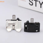 *Refrigerator Compressor PTC Start Relay Refrigerator Starter Overload Protector 1/2 Pin 15 Ohm 1/6H Replacement Protector
