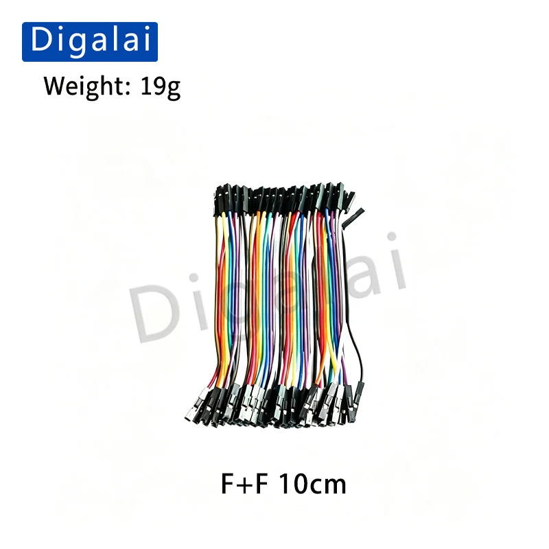 Dupont Wire Jumper Cable M+M F+F M+F 10CM 15CM 20CM 30CM 40CM Breadboard Connecting Wire For Arduino DIY Project