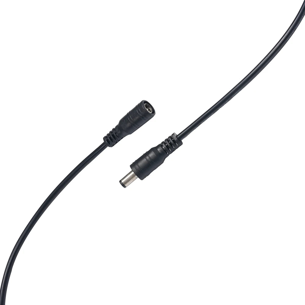 DC 12V Male Female Pigtails Power Cable 2.1mm*5.5mm 2Pin Connector Wire Power Plug Cord for CCTV Camera Router LED Strip Lights