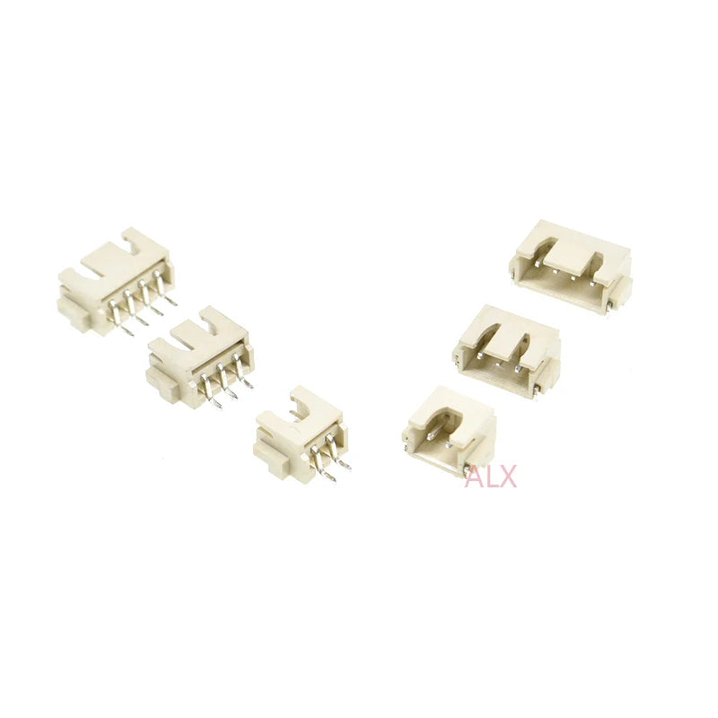 20pcs XH2.54 SMD SMT RIGHT ANGLE connector 2.54MM PITCH MALE pin header 2P/3P/4P/5P/6P/8P/ FOR PCB BOARD LED strip connector