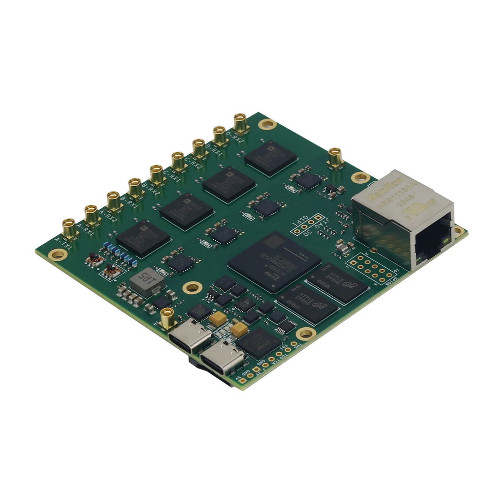 Wishcolor SDR-1T8R 70MHz-6GHz SDR Development Board 1TX 8RX 4PCS AD9361 8-Channel Phase Synchronous Reception