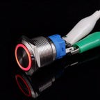 On Off PC Power Metal Waterproof Push Button Switch 12v for Car Ignition Switches Momentary/Latching NC 5V 220V 12 16 19 22 mm