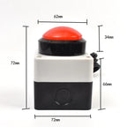 62mm USB Custom Button Remote Control Buzzer Switch Lottery Computer Mouse Shortcut Keyboard