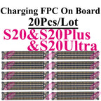 20Pcs Original Charging FPC Connector On Board For Samsung S25 S24 S23 S22 S21 S20 S10 Plus Ultra Note 20 10 Lite Mainboard Port