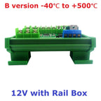 4ch 500 Celsius PT100 Thermocouple RTD Temperature Sensor RS485 Temperature Sensor Module Modbus RTU Board Paperless Recorder