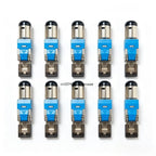 2/6/10Pcs RJ45 CAT6A Cat7 CAT8 Connectors Tool-Free Zinc Alloy Shielded 10G Ethernet Termination Plugs for 23AWG SFTP Cables