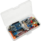 Starter Kit for Arduino Uno R3 Breadboard Basic simple learning kit, sound/water level/humidity/distance detection, LED control